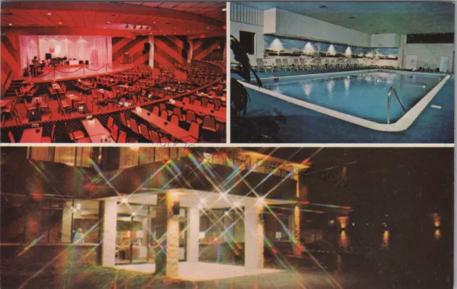 Callicoon, NY: Villa Room Country Club Int, Vintage New York Restaurant Postcard