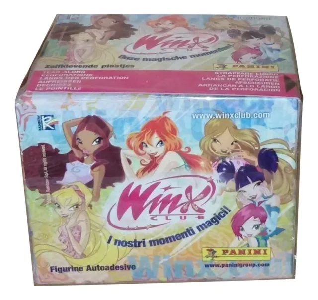 Winx Club Magical Moments Box 50 Packets Stickers Panini