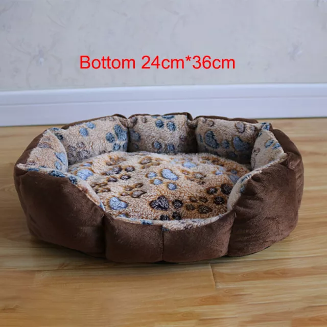 Pet Dog Beds Mats Soft Plush Warm Sofa Kennel Sleep Basket for Small Dogs Ca- G1