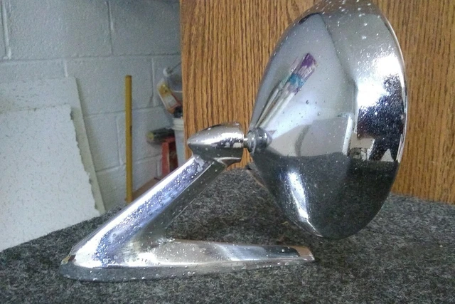1959 1960 Chevy Impala Outside Door Chrome Mirror