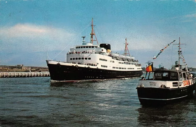 OSTENDE-DOVER - Paquebot "REINE ASTRID - Ligne Maritime