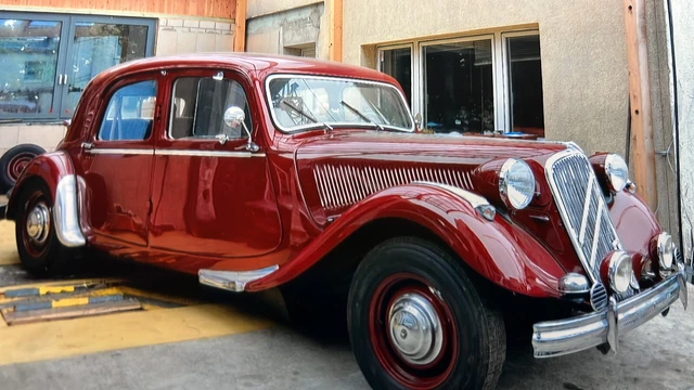 citroen traction  avant 15/sex Hydraulic mit eingetr. LPG anlage
