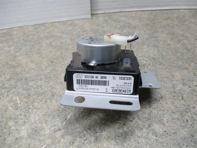 Whirlpool Dryer Timer Part # W10436303 W10436303C