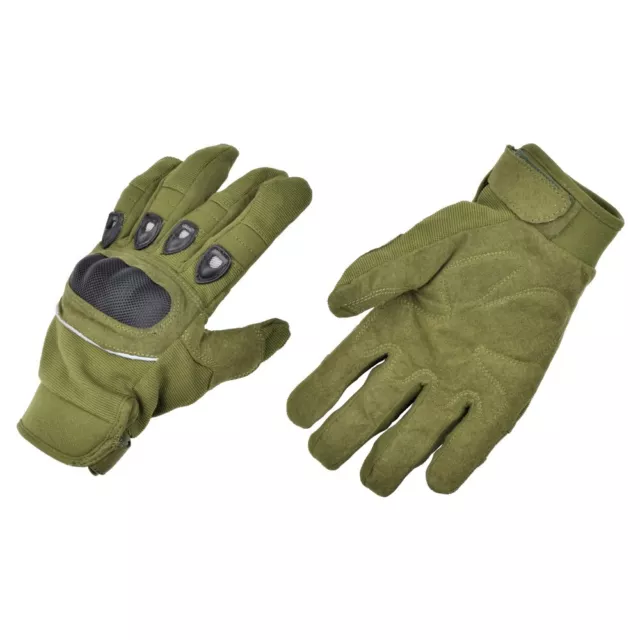 Guanti Tattici Warrior Softair Gloves 130 Olive Drab Js-Tactical Jswar-Gl130-G