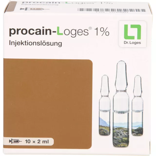 procain-Loges 1 % Injektionslösung, 10 St. Ampullen 13704004