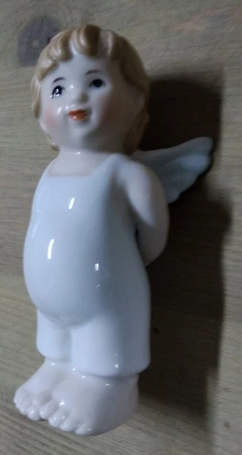 Hutschenreuther angelo "Anton" statuina pocellana Coll. Emma e Anton cm 10