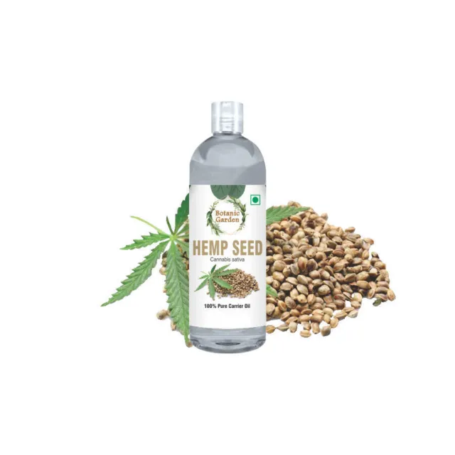 Aceite de semilla de cáñamo de jardín botánico 100% aceite de masaje...