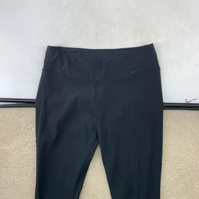 Nike Women's Legend 2.0 Tight Poly Pant Large Black 28" Inseam Activewear 16-5 3
