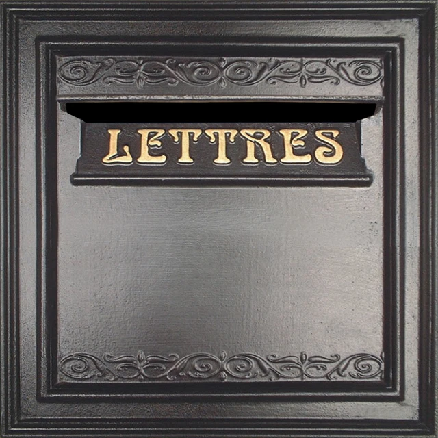 Sticker déco boite aux lettres - Papillon 30x30cm - Extérieur - Maison