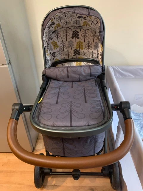Cosatto Giggle 3, 3-in-1 Baby Travel Pram System Dark Grey