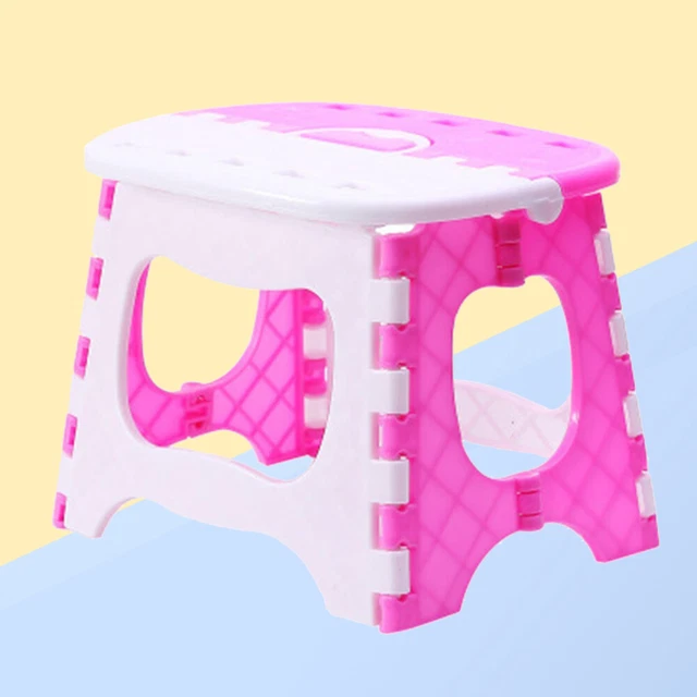 Sgabello passo pieghevole sgabello in plastica per uso cucina outdoor