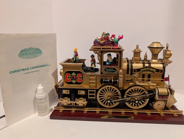 VTG CANNONBALL EXPRESS Mr. Christmas Gold Label Collections Music