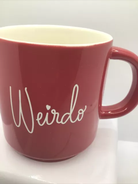 WEIRDO COFFEE MUG. Art Deco Print Mug. B177