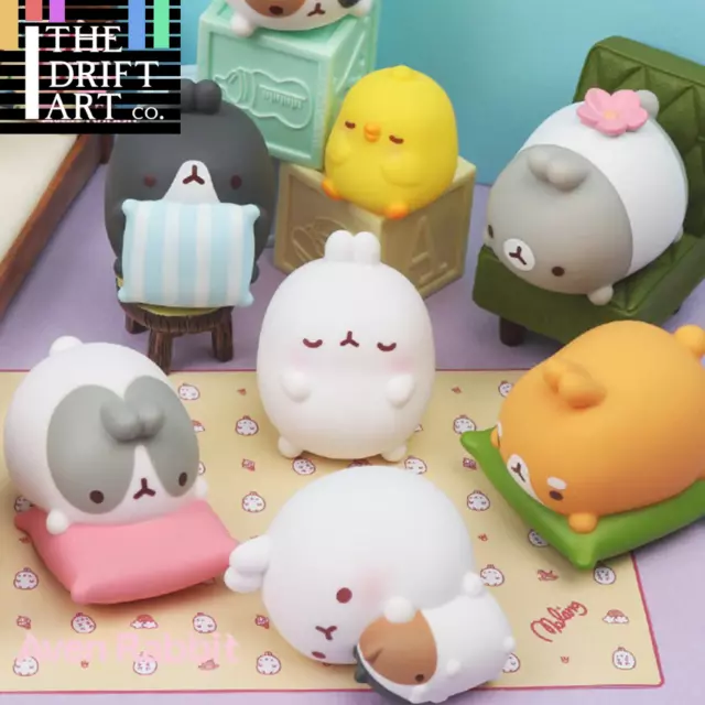 MOLANG Sleep Bunny Series Blind Box Cute Art Toy Figure Doll - 1pc or SET!