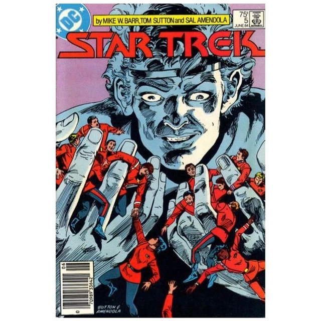 Star Trek (1984 series) #5 Newsstand in Very Fine + condition. DC comics [s"