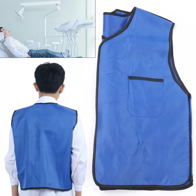 0.5mmpb Lead Vest Apron Radiation Protective Vest X-Ray Veat Blue Waterproof