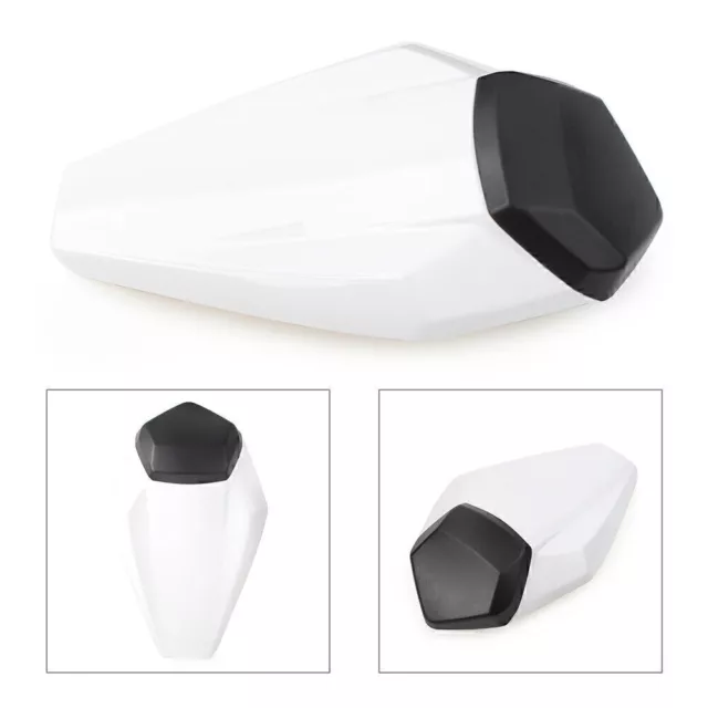 Motorcycle Rear Seat Fairing Cover Cowl Fit For Kawasaki ZX6R 2019-2020 White po