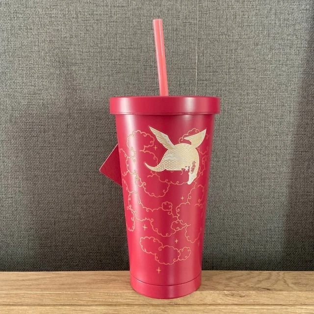 STARBUCKS TUMBLER DRAGON Cold Cup 2025 Year Stainless Steel 15oz New