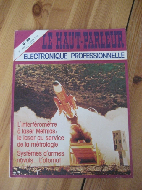 Vieux Magazine HZ : Le Haut Parleur N°1553 Avec Un Article Sur L’ordinateur Alcyane