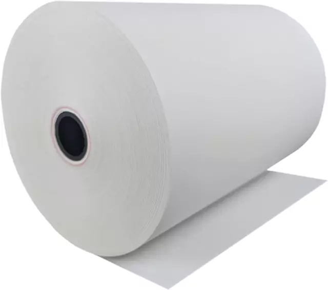 24 Rolls 4-3/8" X 328' Thermal Cash Register Receipt Paper, 1-Ply, White