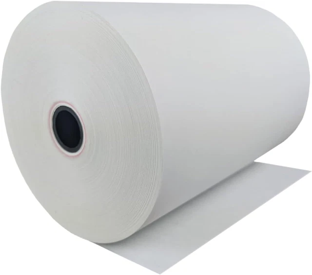 24 Rolls 4-3/8" X 328' Thermal Cash Register Receipt Paper, 1-Ply, White