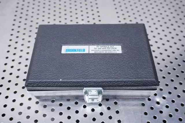Ametek Brookfield Viscometer Ssrk Rv Ez-Lock Spindle Set #2 - #7 Spindles