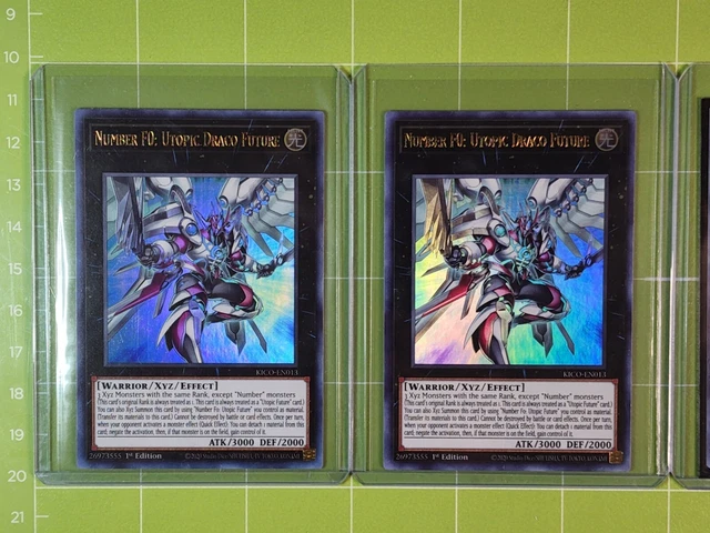 Yugioh! Number F0: Utopic Draco Future Kico-En013 Ultra Rare - Kings Court Nm ×1