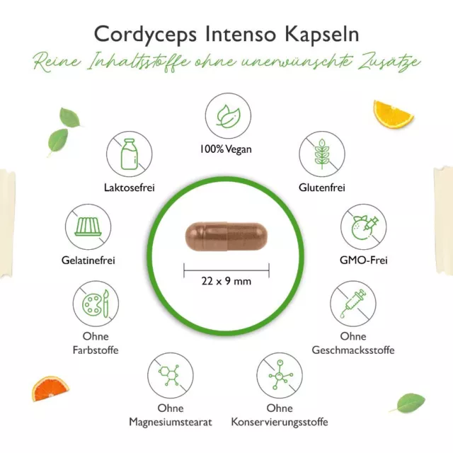 Estratto Cordyceps Sinensis - 180 capsule - 650 mg - CS-4 - 40% polisaccaridi 2