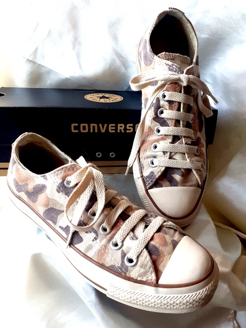 Baskets Vintage CONVERSE ALL STAR 5 Camouflage - Femme - P 37,5  Comme neuves