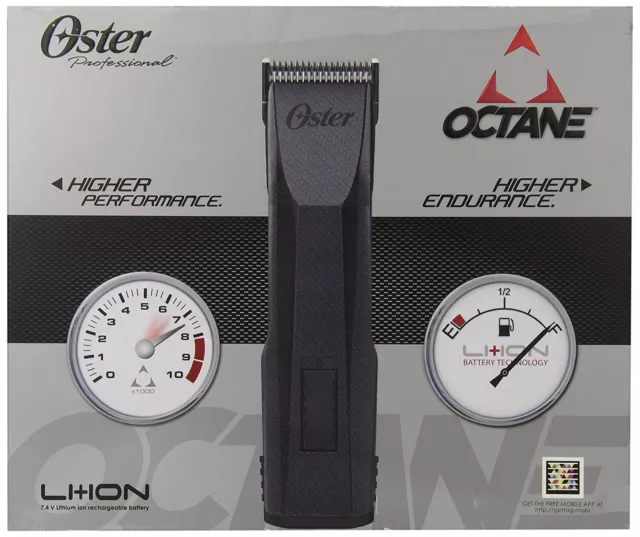 Oster Octane Li-Ion Heavy Duty Professional Cordless Hair Clipper 76550-100 Cut