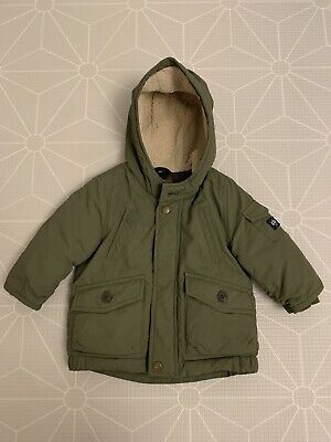 Baby Gap Green Puffer Jacket/ Coat 12-18 Months