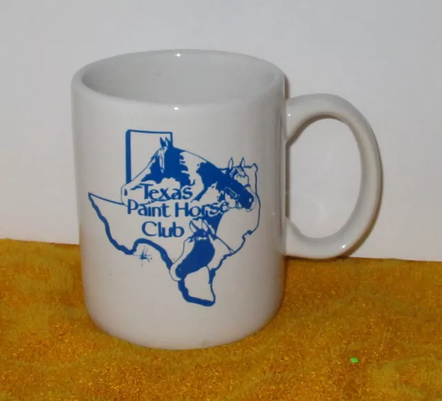 Texas Paint Horse Club coffee cup