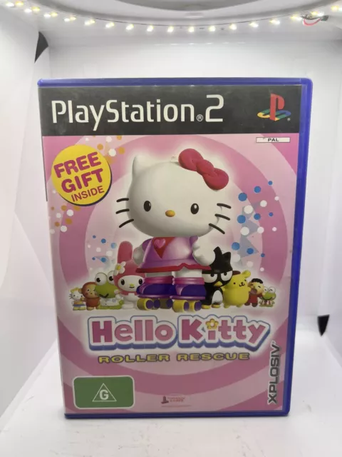 Hello Kitty Roller Rescue - PS2 Complete With Manual - PAL Tested
