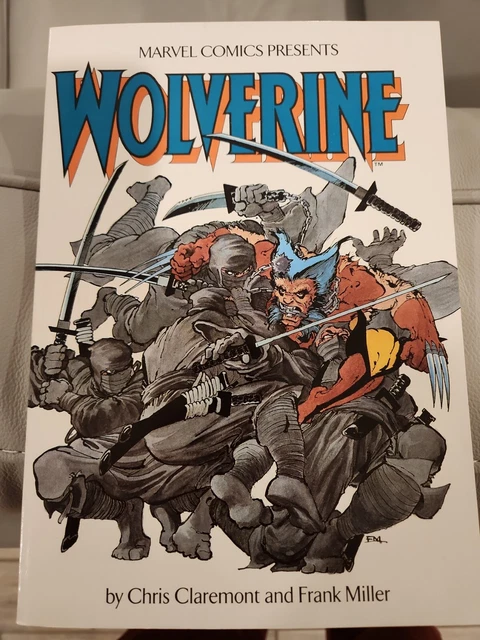 Marvel Comics Presents Wolverine TPB Frank Miller Chris Claremont white pages