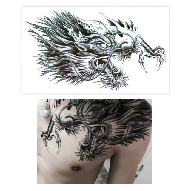 Temporary Tattoo Stickers Waterproof Body Shoulder Chest Arm Art Fake Tattoo SN❤