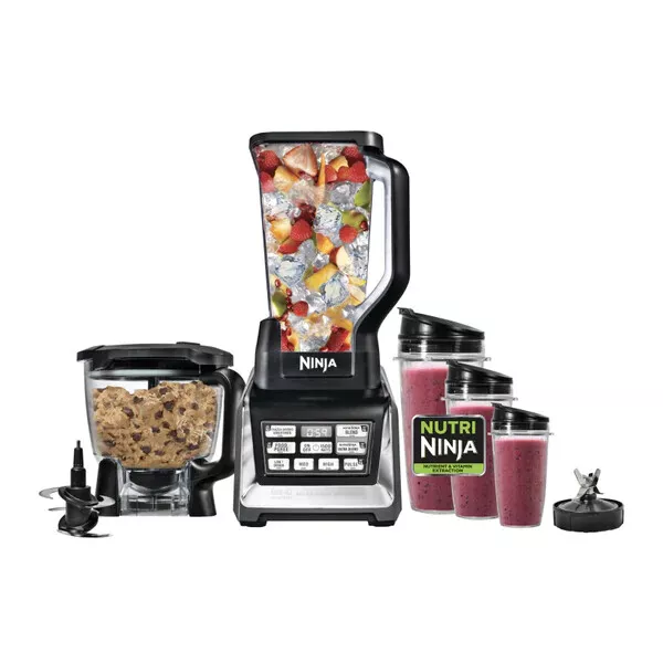 Ninja BL682 Nutri Ninja Kitchen Blender System - Auto IQ - Black BL682ANZMN 2