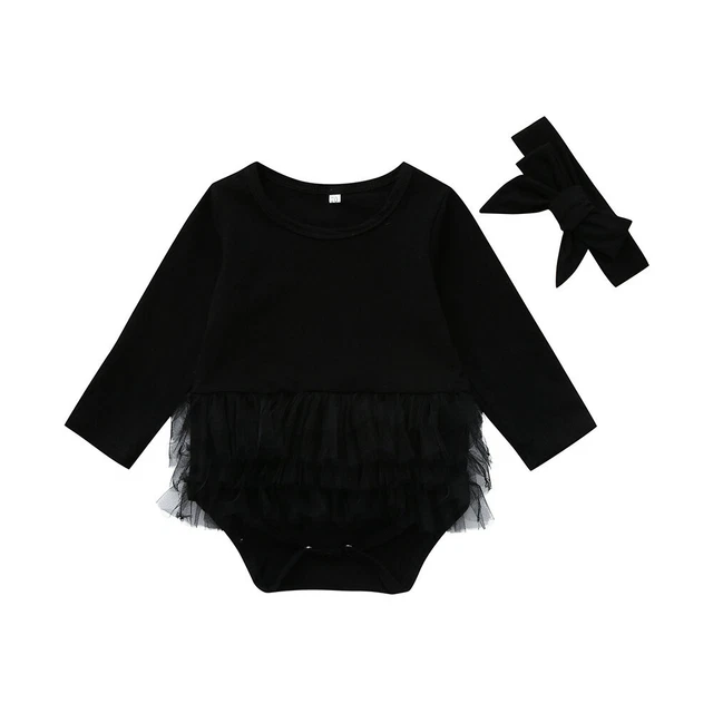 Set abiti fascia tulle tulle neonata neonata 5