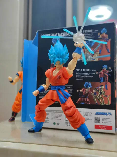 Demoniacal Fit SHF Shining Soul Super Saiyan Blue Kaiouken Goku