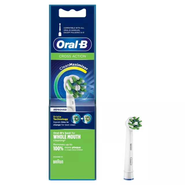 Cabezales de cepillo de dientes eléctricos de repuesto Oral-B 100 % marrones genuinos 3