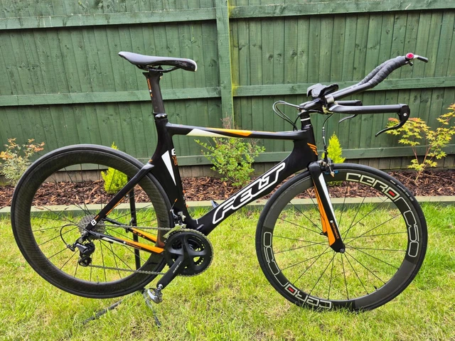 FELT B16 CARBON Fibre TT Time Trial Bike 56cm Triathlon 695.00 PicClick UK