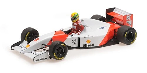 Voiture F1 McLaren Peugeot MP4/9 #8 Brundle 1994 - Modèle 1/18 Minichamps