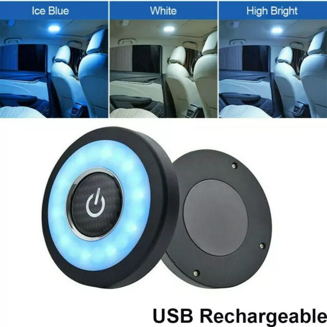 USB recargable Interior del coche LED Domo Techo Luz de techo Lámpara de...