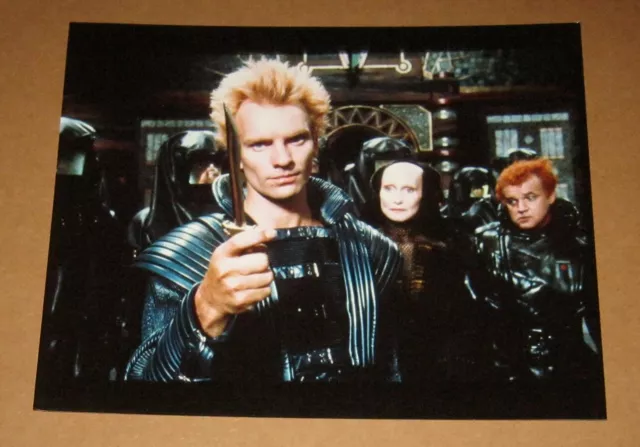 Original STING 1984 DUNE RARO 8x10 ILFORD CIBACHROME fotograma publicitario #16