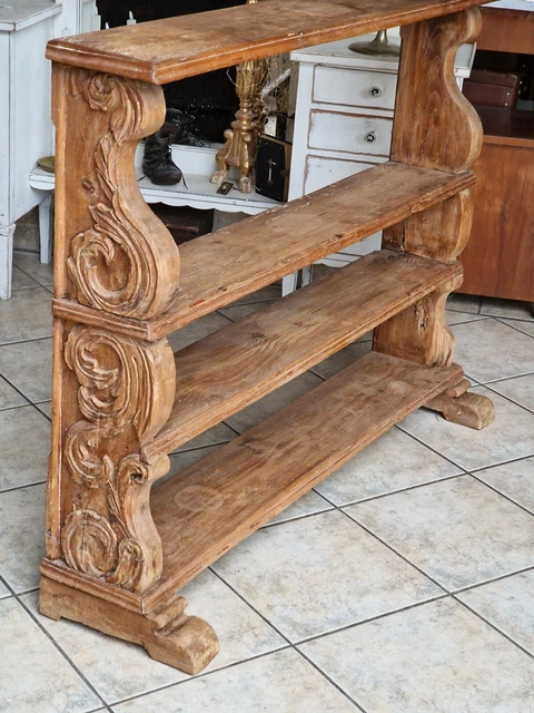 Blumenstander Antik Holz