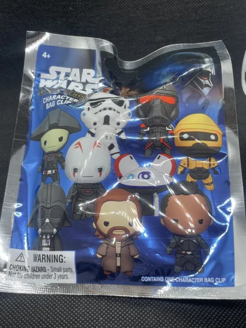 Star Wars Obi-Wan Kenobi Character Bag Clip - New/Sealed