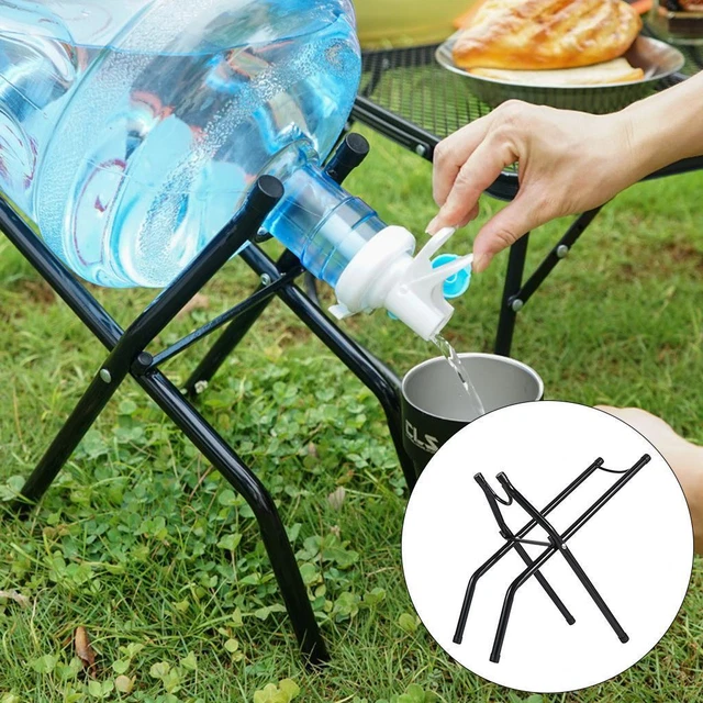 Support Pliable Pour Bidon D'Eau 19L (5 Gallons) Avec 2 Robinets - Distributeur D'Eau Par Gravité