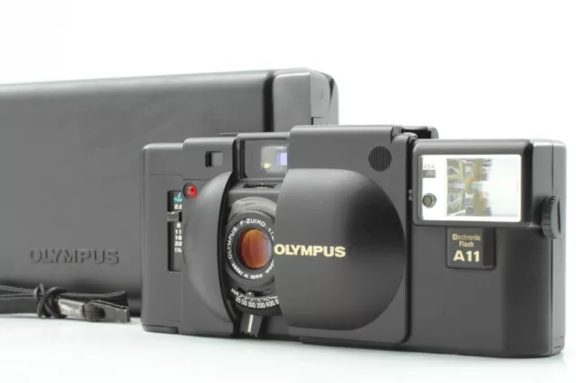 READ! [Near MINT++ in Box] Olympus XA 35mm Rangefinder Camera + A11 Flash Japan