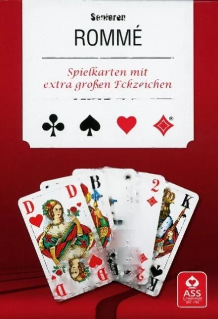 Spielkarten Seniorenromme ASS 22570076 (4042677700766)