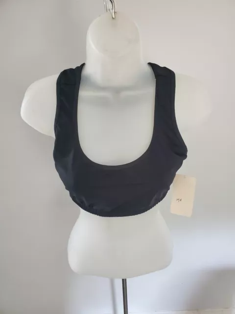 *NEW*Gia mia KIDSdancewear bra top unique back-Black-SMALL
