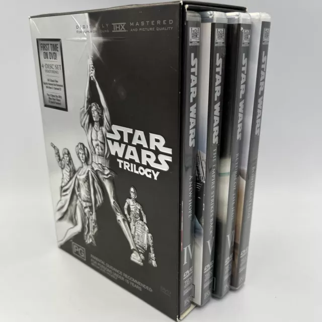 Star Wars Trilogy Collection 3 Films and Bonus DVD *FREE POSTAGE*